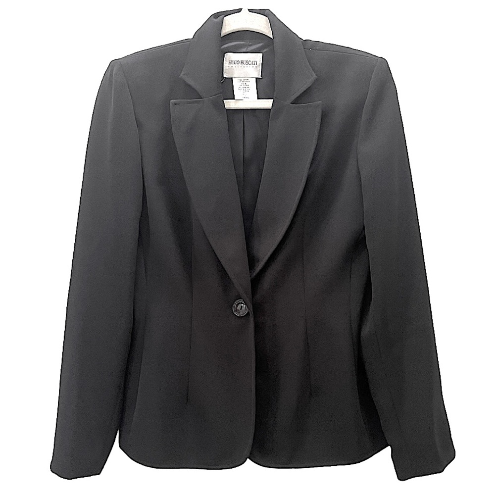 Hugo Buscati Collection Black Blazer Jacket 6